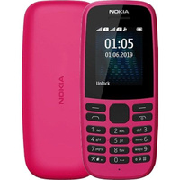 Мобильный телефон Nokia TA-1174 105 Dual SIM (2019) розовый