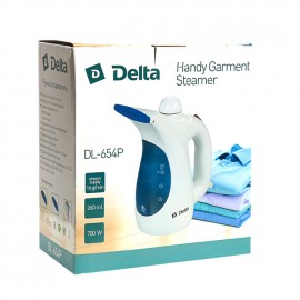 Отпариватель DELTA DL-654P белый с синим