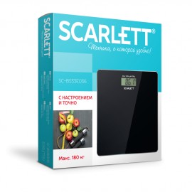 Весы электронные Scarlett SC-BS33E036 (черный)
