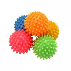 Мяч пластизоль ежик 14 см 5 цветов