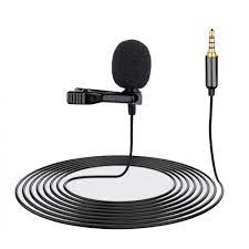 Микрофон петличный Remax, K06, для камеры, телефона, цвет: чёрный