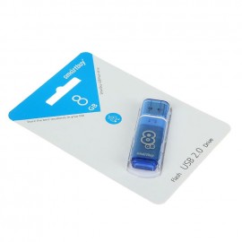 USB  8Gb SmartBuy Glossy  series  Blue