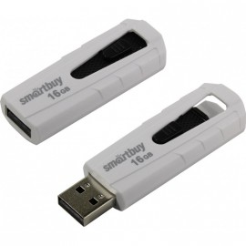 USB 16GB Smart Buy  Iron  белый/чёрный