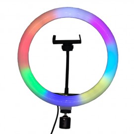 Кольцевая лампа WALKER WLR-2650R, 26 см, RGB свет
