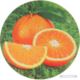 Коврик для мыши Buro BU-T60039 рисунок/апельсин