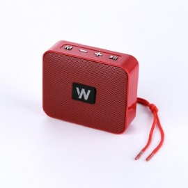 Колонка WALKER WSP-100, Bluetooth, 5Вт*1, TWS синхронизация, красная