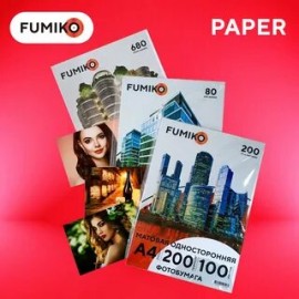 Фотобумага FUMIKO матовая двухсторонняя 200г/А4/100л
