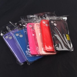 Панель Soft Touch  iPhone 13 Pro, арт.012877 (Темно-розовый)