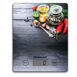 Кухонные весы ERGOLUX ELX-SK02-С02 черные специи 