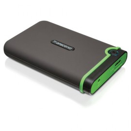 Внешний жесткий диск HDD Transcend  2 TB  М3 серо-зелёный, 2.5