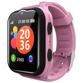 Смарт-часы детские Kids smartwatch, 1.44 inch colorful screen, розовый