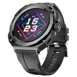 Смарт-часы HOCO Y14, пластик, bluetooth 5.0, IP67, (call version) цвет: чёрный (1/50)