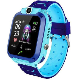 Смарт-часы детские XO-H100, диаг 1,44', детские, синие (-)