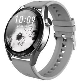 Смарт-часы XO-W3 Pro+, диаг 1,36', водостойкие, серебряные (-)